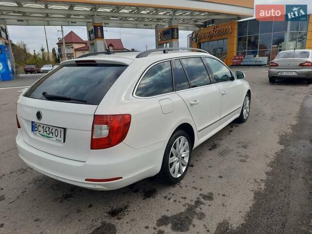 Білий Шкода Суперб, об'ємом двигуна 2 л та пробігом 273 тис. км за 11300 $, фото 17 на Automoto.ua