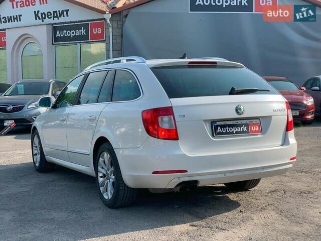 Білий Шкода Суперб, об'ємом двигуна 2 л та пробігом 284 тис. км за 8790 $, фото 5 на Automoto.ua