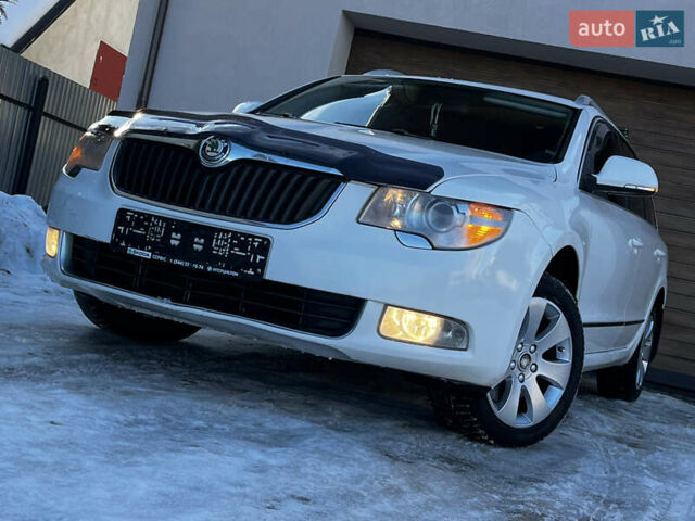 Білий Шкода Суперб, об'ємом двигуна 2 л та пробігом 271 тис. км за 7650 $, фото 9 на Automoto.ua