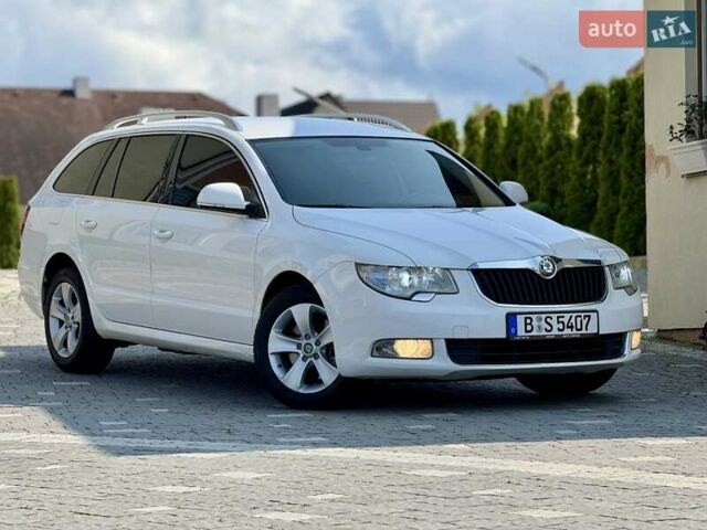 Білий Шкода Суперб, об'ємом двигуна 2 л та пробігом 305 тис. км за 9350 $, фото 3 на Automoto.ua