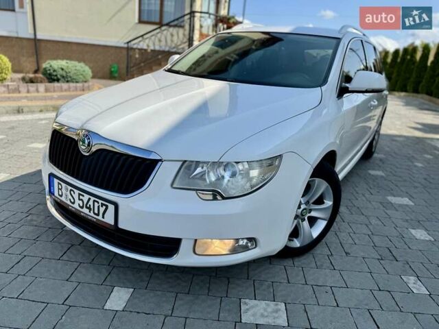 Білий Шкода Суперб, об'ємом двигуна 2 л та пробігом 305 тис. км за 9350 $, фото 22 на Automoto.ua