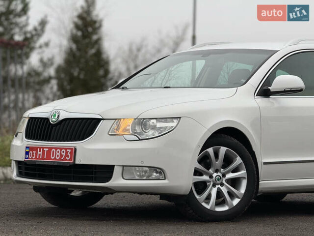 Білий Шкода Суперб, об'ємом двигуна 2 л та пробігом 317 тис. км за 12900 $, фото 9 на Automoto.ua