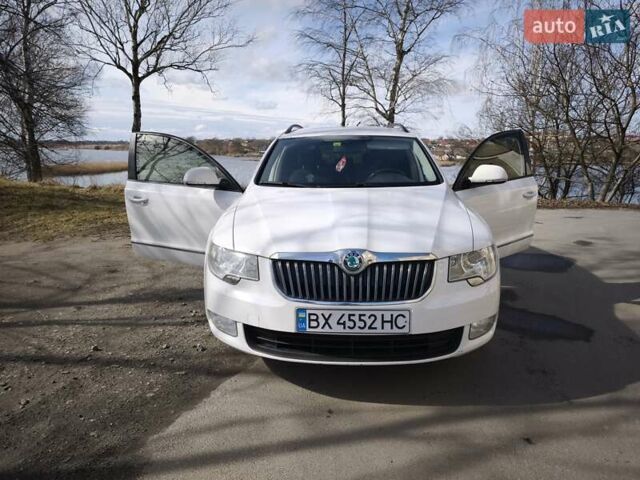 Белый Шкода Суперб, объемом двигателя 2 л и пробегом 300 тыс. км за 9600 $, фото 2 на Automoto.ua