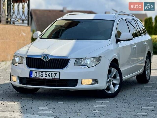 Білий Шкода Суперб, об'ємом двигуна 2 л та пробігом 305 тис. км за 9350 $, фото 17 на Automoto.ua