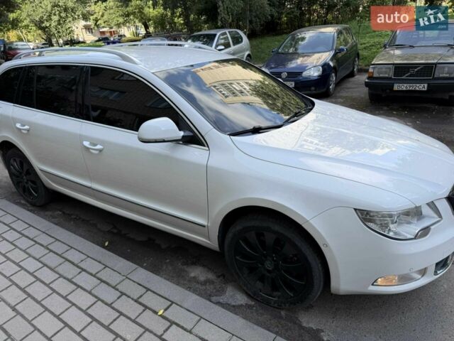 Білий Шкода Суперб, об'ємом двигуна 2 л та пробігом 363 тис. км за 11600 $, фото 7 на Automoto.ua
