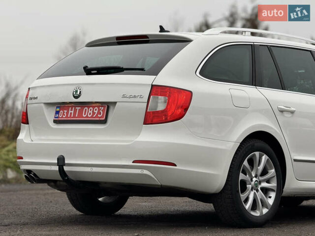 Білий Шкода Суперб, об'ємом двигуна 2 л та пробігом 317 тис. км за 12900 $, фото 13 на Automoto.ua