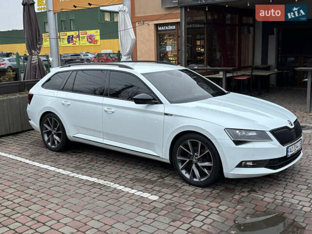 Белый Шкода Суперб, объемом двигателя 1.97 л и пробегом 291 тыс. км за 18900 $, фото 2 на Automoto.ua