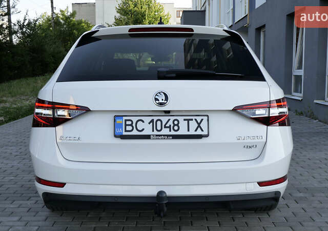 Шкода Суперб 2019 в Львове на Automoto.ua Белый Шкода Суперб, объемом двигателя 2 л и пробегом 137 тыс. км за 25900 $, фото 18 на Automoto.ua