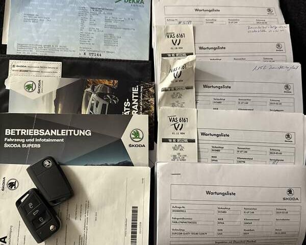 Белый Шкода Суперб, объемом двигателя 2 л и пробегом 195 тыс. км за 18888 $, фото 26 на Automoto.ua