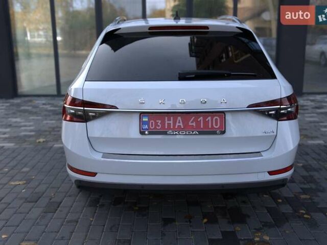 Белый Шкода Суперб, объемом двигателя 1.97 л и пробегом 196 тыс. км за 25500 $, фото 8 на Automoto.ua