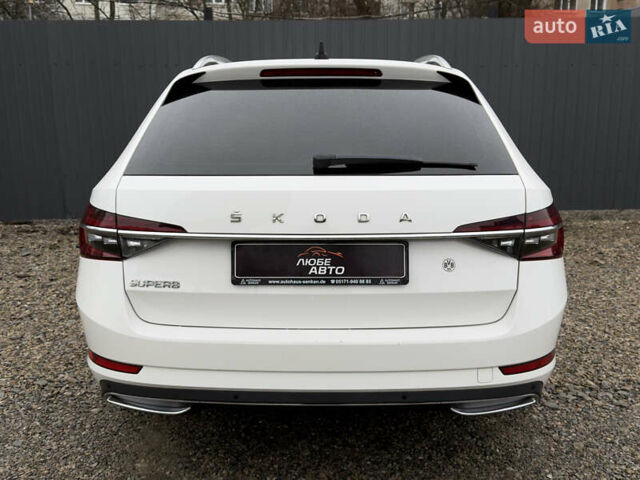 Белый Шкода Суперб, объемом двигателя 1.97 л и пробегом 181 тыс. км за 27500 $, фото 6 на Automoto.ua