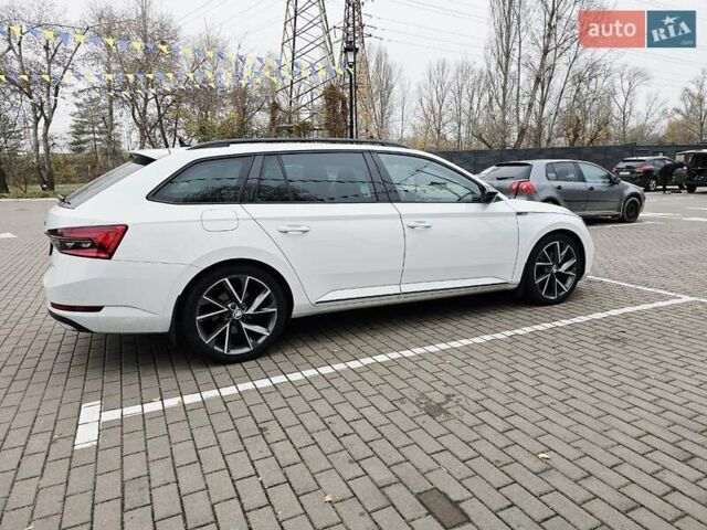 Белый Шкода Суперб, объемом двигателя 1.97 л и пробегом 193 тыс. км за 29999 $, фото 14 на Automoto.ua