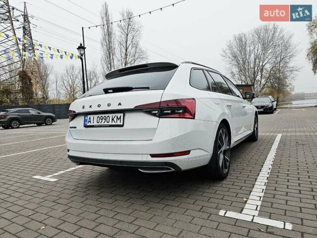 Белый Шкода Суперб, объемом двигателя 1.97 л и пробегом 193 тыс. км за 29999 $, фото 11 на Automoto.ua
