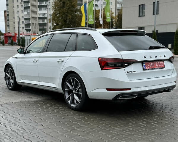 Білий Шкода Суперб, об'ємом двигуна 1.97 л та пробігом 212 тис. км за 27999 $, фото 6 на Automoto.ua