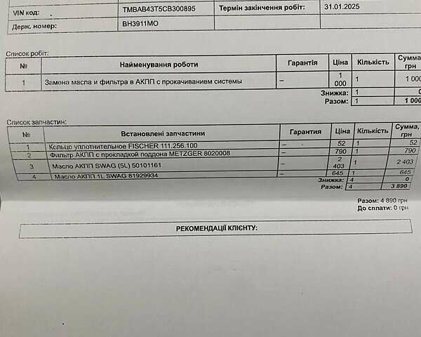 Белый Шкода Суперб, объемом двигателя 1.8 л и пробегом 222 тыс. км за 9300 $, фото 42 на Automoto.ua