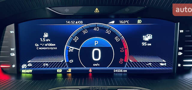 Білий Шкода Суперб, об'ємом двигуна 1.4 л та пробігом 54 тис. км за 38900 $, фото 32 на Automoto.ua