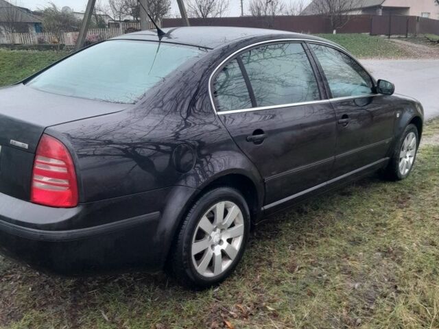 Черный Шкода Суперб, объемом двигателя 2.5 л и пробегом 400 тыс. км за 2600 $, фото 4 на Automoto.ua