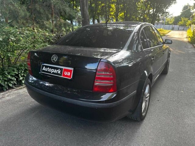Черный Шкода Суперб, объемом двигателя 1.8 л и пробегом 390 тыс. км за 4050 $, фото 4 на Automoto.ua