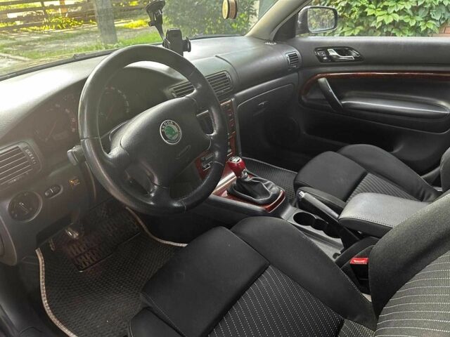 Черный Шкода Суперб, объемом двигателя 1.8 л и пробегом 390 тыс. км за 4050 $, фото 8 на Automoto.ua