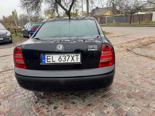 Чорний Шкода Суперб, об'ємом двигуна 1.9 л та пробігом 300 тис. км за 2550 $, фото 4 на Automoto.ua