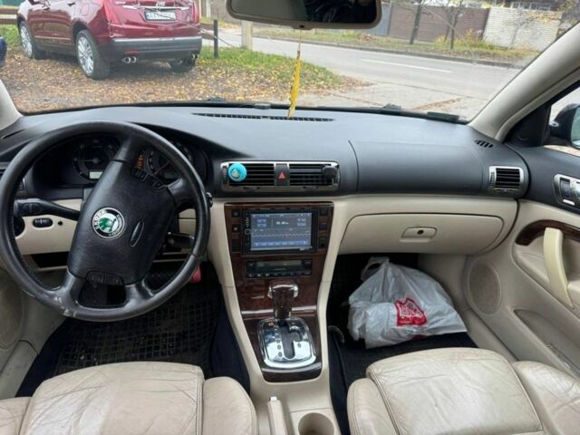 Чорний Шкода Суперб, об'ємом двигуна 1.9 л та пробігом 300 тис. км за 2550 $, фото 7 на Automoto.ua