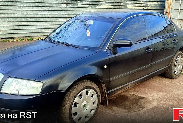 Черный Шкода Суперб, объемом двигателя 1.8 л и пробегом 334 тыс. км за 4299 $, фото 3 на Automoto.ua