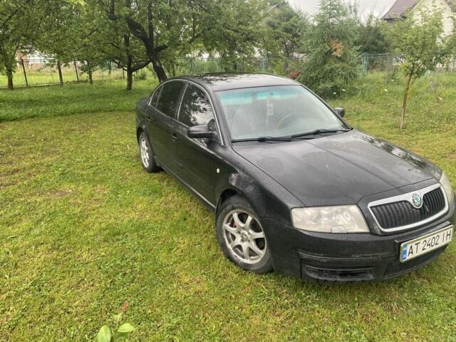 Черный Шкода Суперб, объемом двигателя 1.8 л и пробегом 315 тыс. км за 2999 $, фото 1 на Automoto.ua