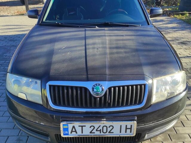 Черный Шкода Суперб, объемом двигателя 1.8 л и пробегом 320 тыс. км за 3500 $, фото 4 на Automoto.ua