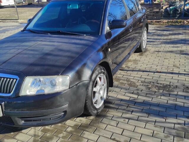 Черный Шкода Суперб, объемом двигателя 1.8 л и пробегом 320 тыс. км за 3500 $, фото 6 на Automoto.ua