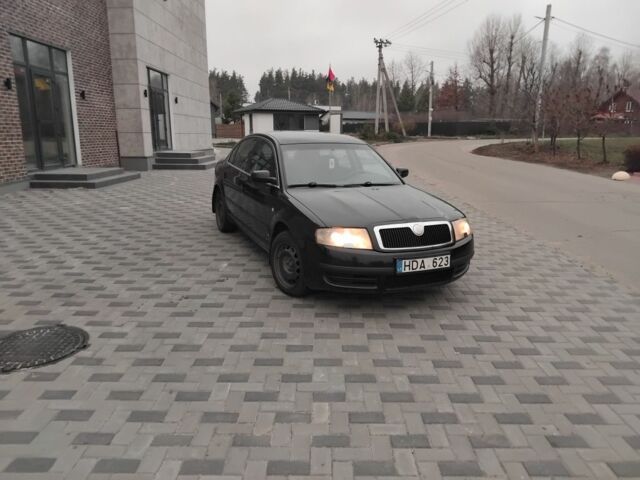 Черный Шкода Суперб, объемом двигателя 1.9 л и пробегом 400 тыс. км за 2200 $, фото 8 на Automoto.ua