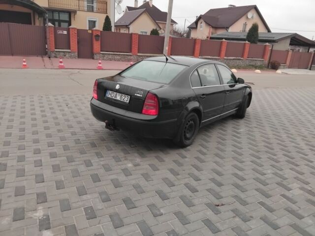 Черный Шкода Суперб, объемом двигателя 1.9 л и пробегом 400 тыс. км за 2200 $, фото 4 на Automoto.ua