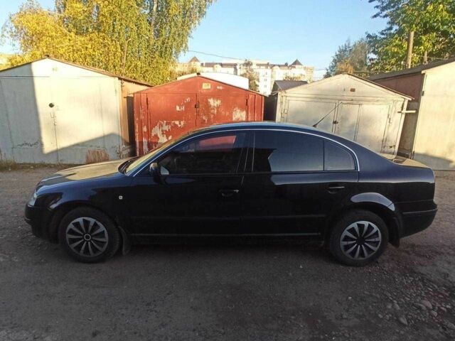 Черный Шкода Суперб, объемом двигателя 1.8 л и пробегом 240 тыс. км за 5000 $, фото 3 на Automoto.ua