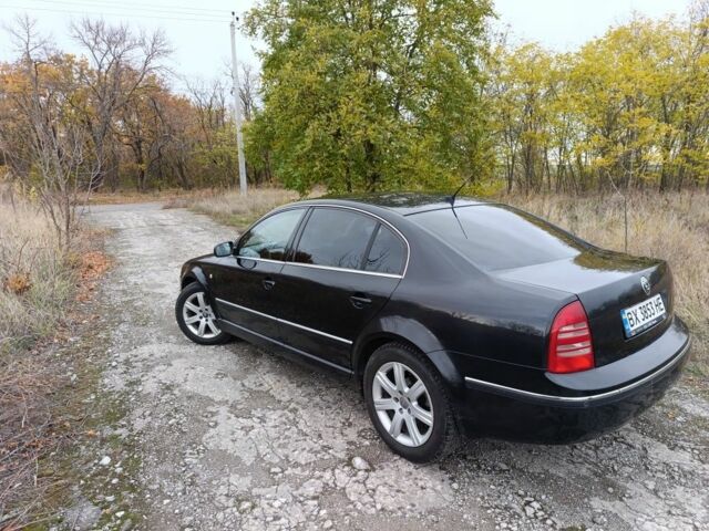 Чорний Шкода Суперб, об'ємом двигуна 2.5 л та пробігом 320 тис. км за 3750 $, фото 3 на Automoto.ua