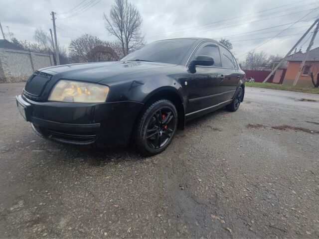 Черный Шкода Суперб, объемом двигателя 1.8 л и пробегом 30 тыс. км за 4500 $, фото 6 на Automoto.ua