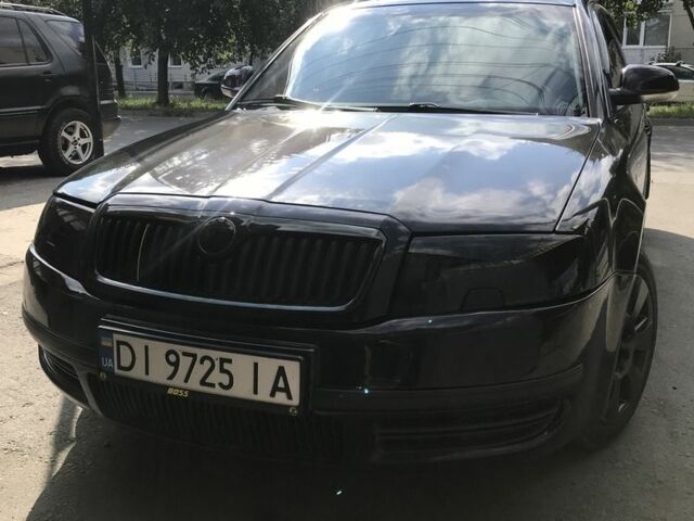 Черный Шкода Суперб, объемом двигателя 1.8 л и пробегом 310 тыс. км за 3999 $, фото 2 на Automoto.ua