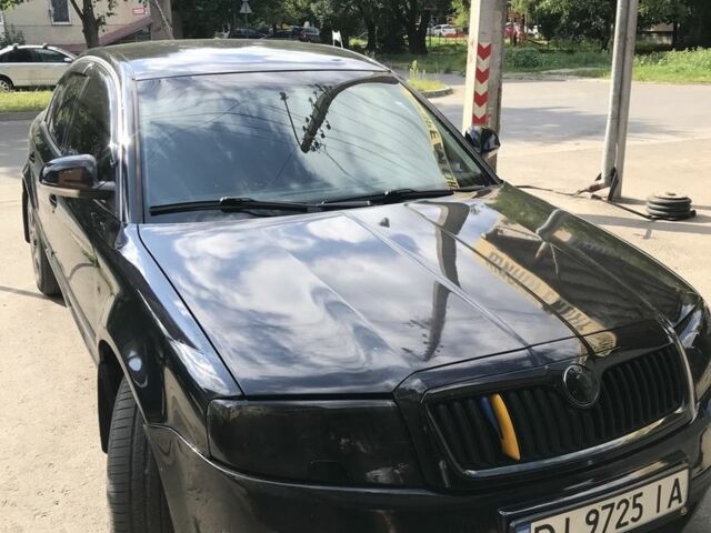 Черный Шкода Суперб, объемом двигателя 1.8 л и пробегом 310 тыс. км за 3999 $, фото 1 на Automoto.ua
