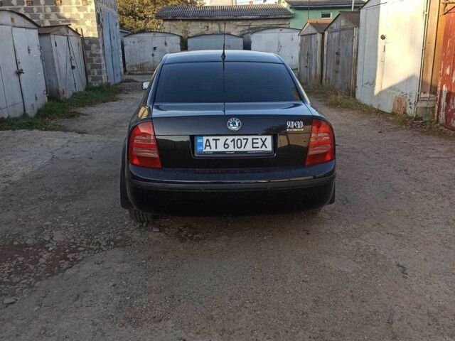 Черный Шкода Суперб, объемом двигателя 1.8 л и пробегом 240 тыс. км за 5000 $, фото 4 на Automoto.ua