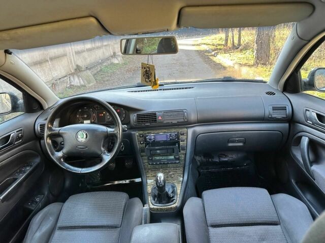 Черный Шкода Суперб, объемом двигателя 1.9 л и пробегом 357 тыс. км за 1700 $, фото 7 на Automoto.ua