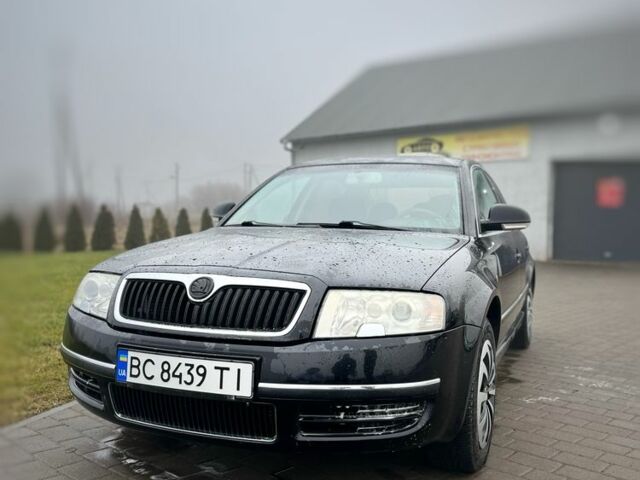 Черный Шкода Суперб, объемом двигателя 2 л и пробегом 275 тыс. км за 5500 $, фото 1 на Automoto.ua