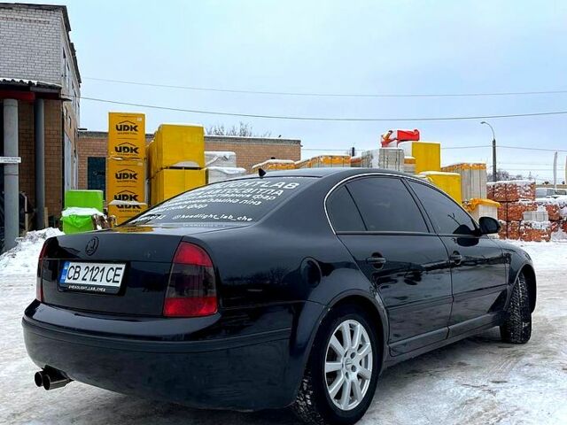 Черный Шкода Суперб, объемом двигателя 1.9 л и пробегом 290 тыс. км за 7500 $, фото 2 на Automoto.ua