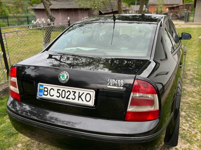 Черный Шкода Суперб, объемом двигателя 1.9 л и пробегом 261 тыс. км за 5500 $, фото 3 на Automoto.ua