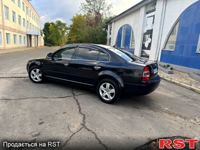 Черный Шкода Суперб, объемом двигателя 1.8 л и пробегом 267 тыс. км за 5900 $, фото 5 на Automoto.ua