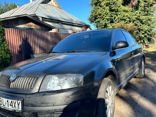 Чорний Шкода Суперб, об'ємом двигуна 2 л та пробігом 480 тис. км за 2800 $, фото 5 на Automoto.ua