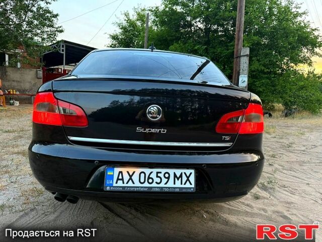 Черный Шкода Суперб, объемом двигателя 1.8 л и пробегом 205 тыс. км за 8000 $, фото 5 на Automoto.ua