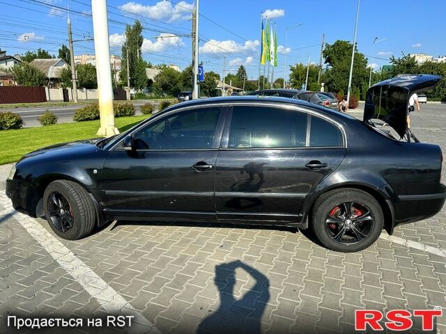 Черный Шкода Суперб, объемом двигателя 1.8 л и пробегом 223 тыс. км за 5300 $, фото 11 на Automoto.ua