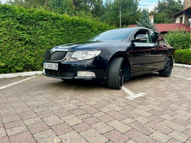 Черный Шкода Суперб, объемом двигателя 1.8 л и пробегом 200 тыс. км за 7900 $, фото 2 на Automoto.ua