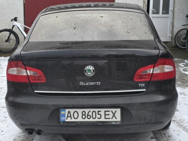 Чорний Шкода Суперб, об'ємом двигуна 1.6 л та пробігом 210 тис. км за 9800 $, фото 5 на Automoto.ua