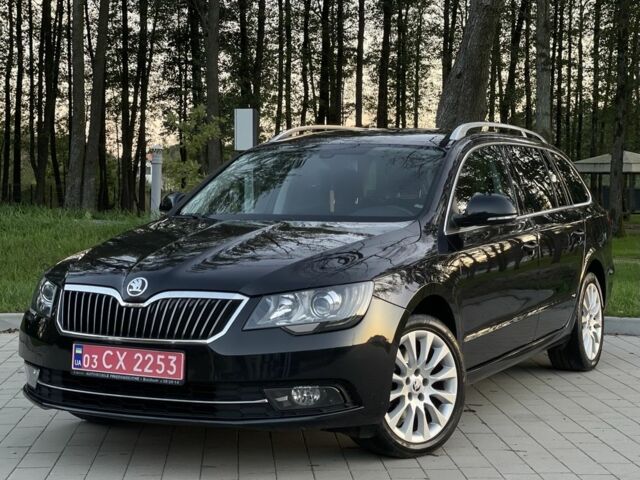 Черный Шкода Суперб, объемом двигателя 2 л и пробегом 260 тыс. км за 12900 $, фото 1 на Automoto.ua