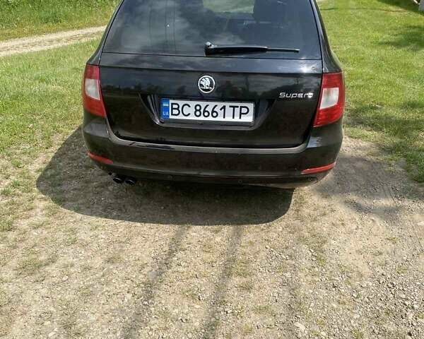 Черный Шкода Суперб, объемом двигателя 1.8 л и пробегом 202 тыс. км за 9600 $, фото 2 на Automoto.ua