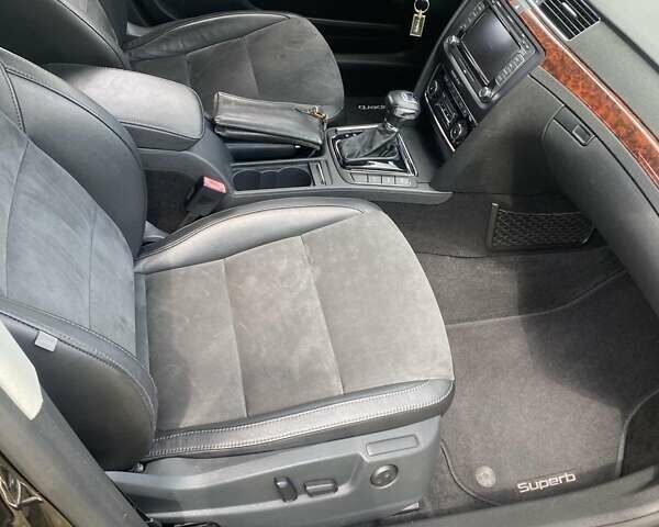 Черный Шкода Суперб, объемом двигателя 1.8 л и пробегом 202 тыс. км за 9600 $, фото 14 на Automoto.ua